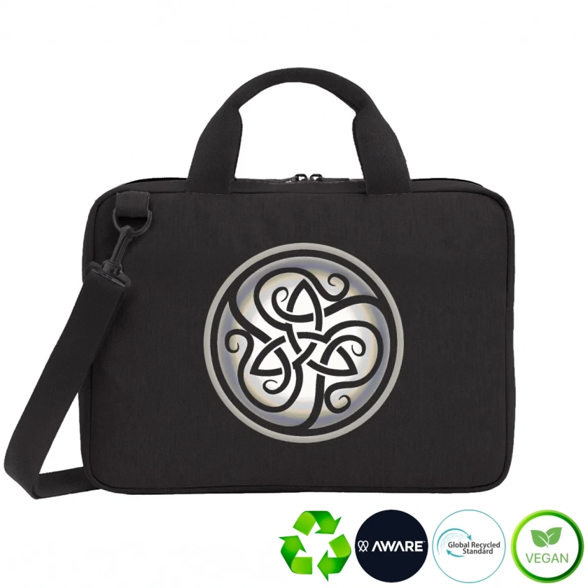 Sac Porte-Ordinateur Écoresponsable 15" en Coton Recyclé – Triquetra